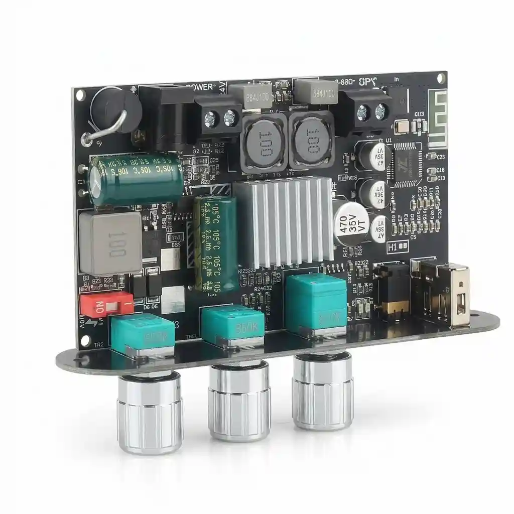 ZK-1001U Mono Amplifier Board with TWS function — front view